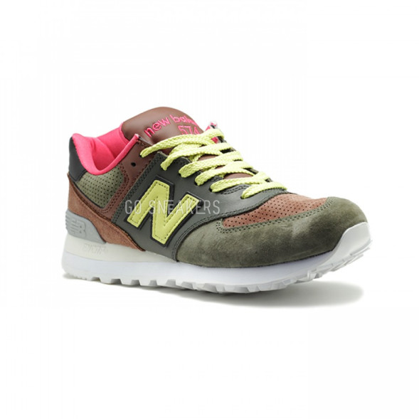 Мужские кроссовки New Balance 574 Olive Khaki