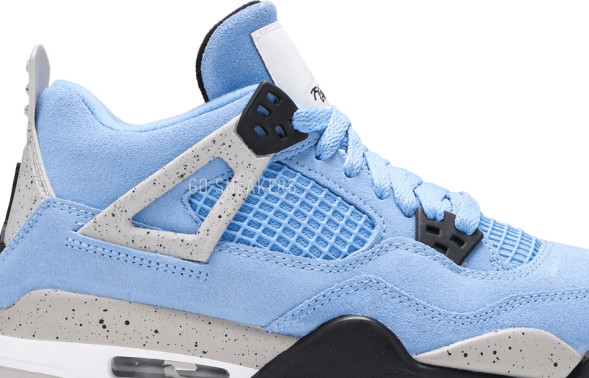 Унисекс кроссовки Nike Air Jordan 4 Retro GS 'University Blue'