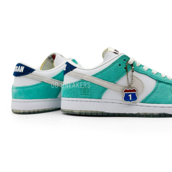 Женские кроссовки Nike Kasina × Dunk Low 'Road Sign'