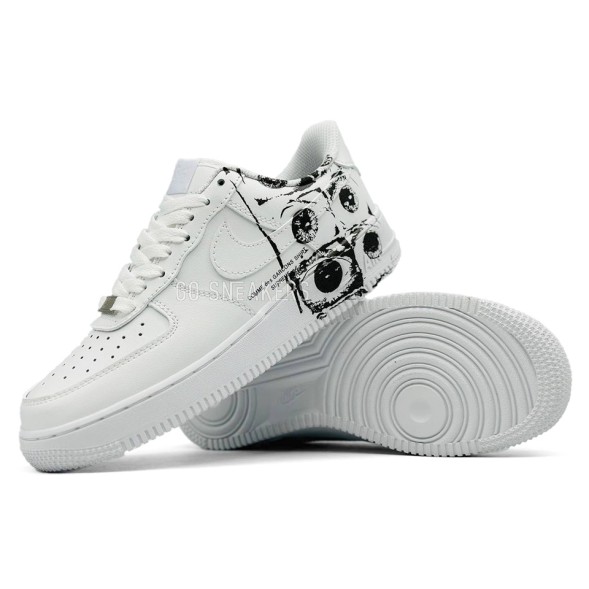Унисекс кроссовки Nike Comme des Garçons x Supreme x Air Force 1 Low 'Eyes' 