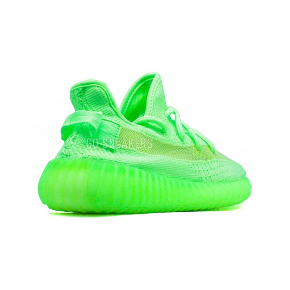 Женские кроссовки Adidas Yeezy Boost 350 V2 Neon - Gid Glow