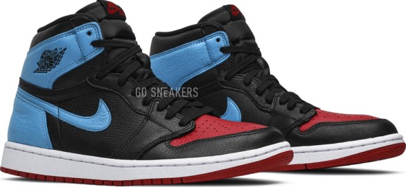 Женские кроссовки Nike Wmns Air Jordan 1 High OG 'UNC To Chicago'