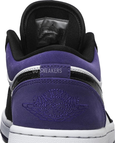 Мужские кроссовки Nike Air Jordan 1 Low 'Court Purple'