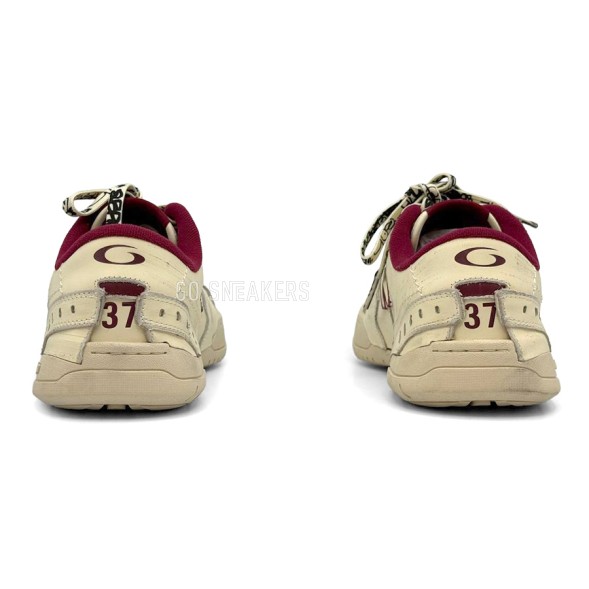 Унисекс кроссовки Balenciaga Hamptons Worn Out Low Beige &amp; Red