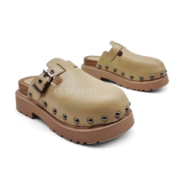 Женские сабо Dior Diorquake Beige