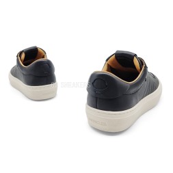 Moncler Sneakers Leather Black
