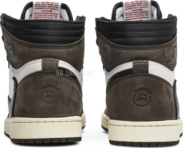 Унисекс кроссовки Nike Travis Scott x Air Jordan 1 Retro High OG 'Mocha'