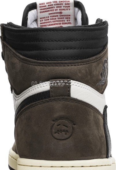 Унисекс кроссовки Nike Travis Scott x Air Jordan 1 Retro High OG 'Mocha'