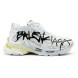 Унисекс кроссовки Balenciaga Runner Sneaker "Graffiti — White Black"