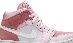 Женские кроссовки Nike Wmns Air Jordan 1 Mid 'Digital Pink'