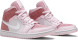Женские кроссовки Nike Wmns Air Jordan 1 Mid 'Digital Pink'