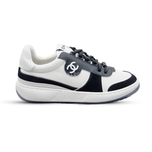 Женские кроссовки Chanel Sneakers White Black