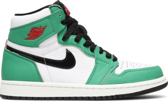 Женские кроссовки Nike Wmns Air Jordan 1 Retro High OG 'Lucky Green'