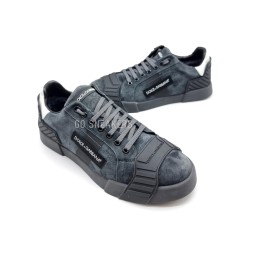 Dolce &amp; Gabbana Man Winter Suede Grey