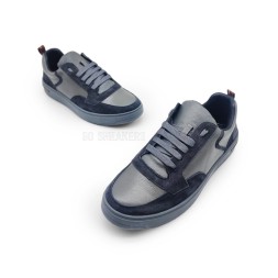 Loro Piana Man Winter Leather Suede Grey