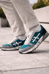 Premiata Emerald Grey Man