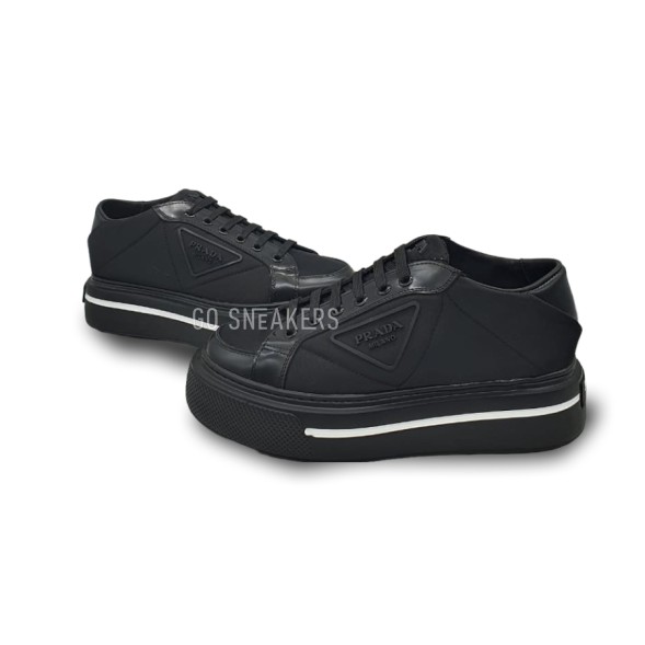 Женские кроссовки Prada Macro Black