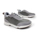 Мужские зимние кроссовки Loro Piana Man Winter Sneakers Leather Suede Grey