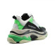 Женские кроссовки Balensiaga Triple S Neon Green White