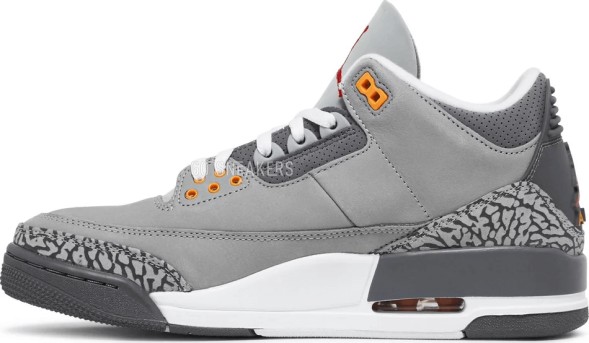 Унисекс кроссовки Nike Air Jordan 3 Retro 'Cool Grey' 2021