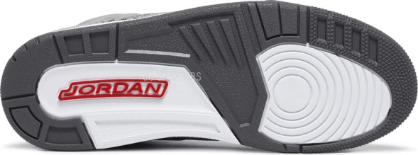 Унисекс кроссовки Nike Air Jordan 3 Retro 'Cool Grey' 2021