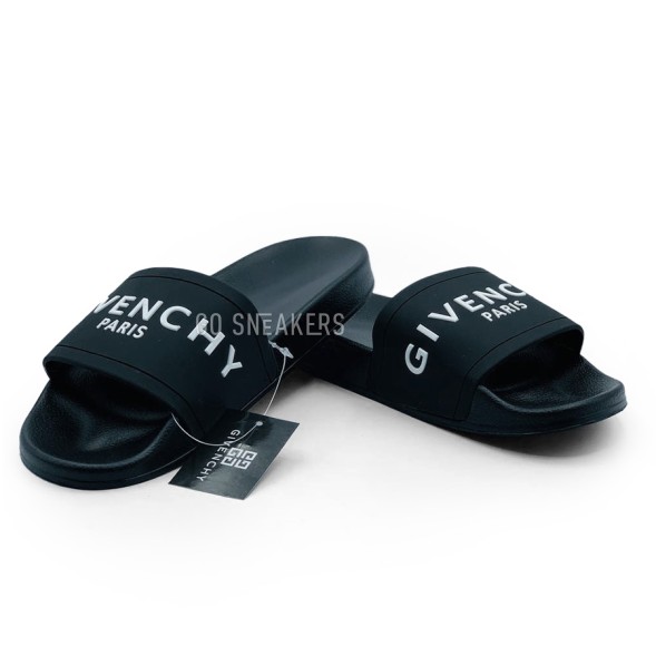 Мужские шлепанцы Givenchy Slipers Man White Logo