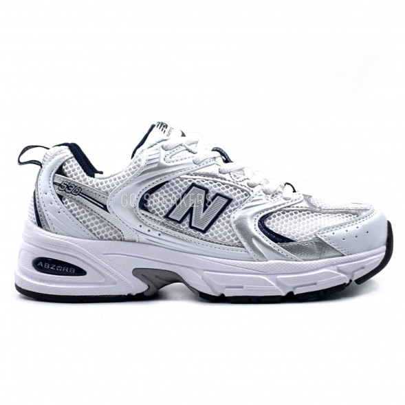 Унисекс кроссовки New Balance 530 White&amp;Silver