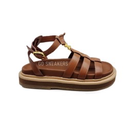 Céline Sandals Platform Brown