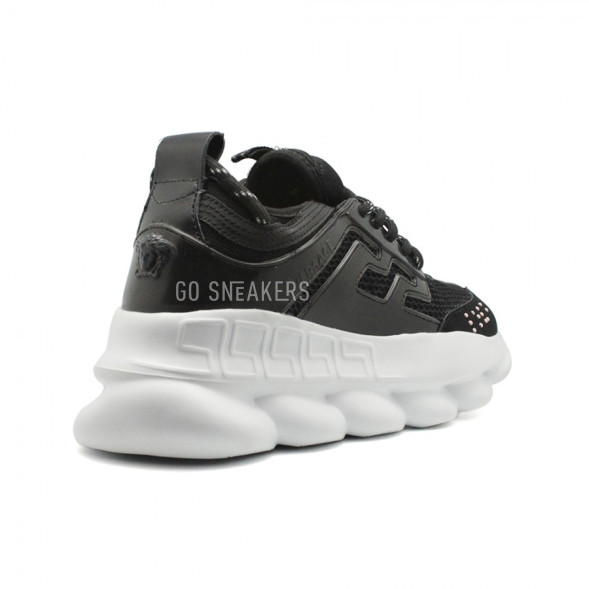 Женские кроссовки Versace Chain Reaction Black