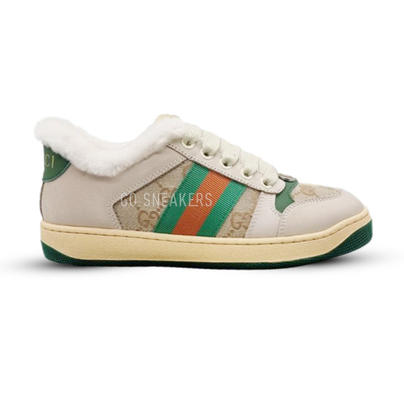 Унисекс зимние кроссовки Louis Vuitton Sneakers Winter White/Green