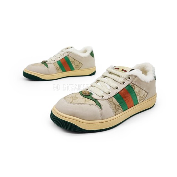 Унисекс зимние кроссовки Louis Vuitton Sneakers Winter White/Green