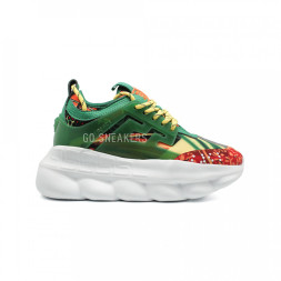 Versace Chain Reaction Green Multicolor Print