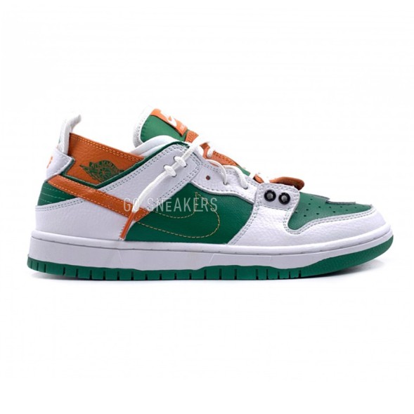 Мужские кроссовки Nike Dunk Low Green&amp;White