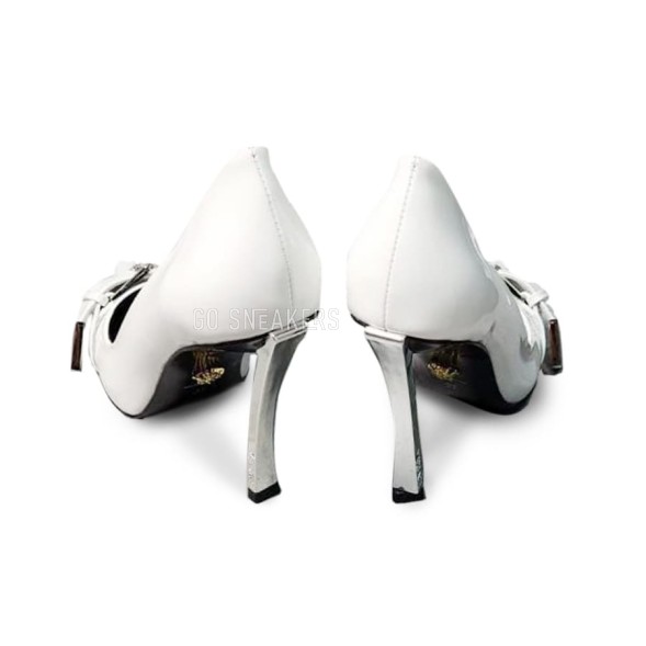 Женские туфли Versace Stiletto White