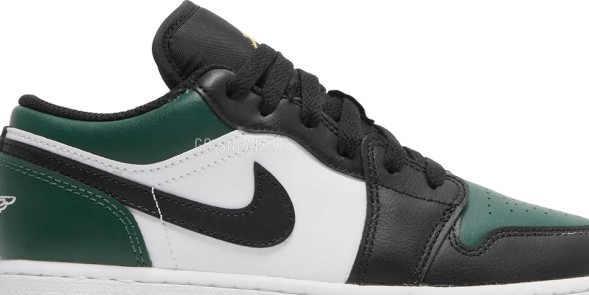 Унисекс кроссовки Nike Air Jordan 1 Low GS 'Green Toe'