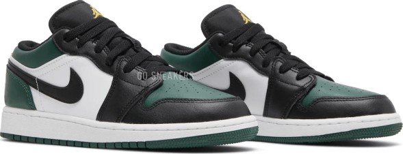 Унисекс кроссовки Nike Air Jordan 1 Low GS 'Green Toe'