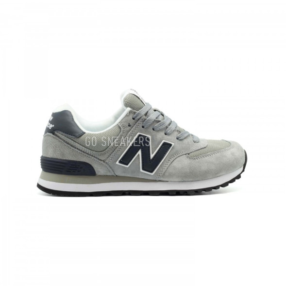 Женские кроссовки New Balance 574 Grey-Navy