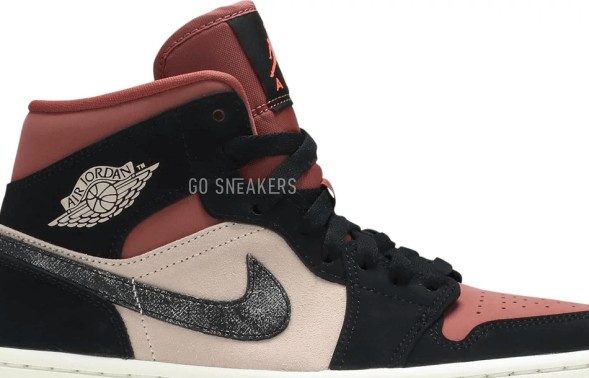 Унисекс кроссовки Nike Wmns Air Jordan 1 Mid 'Canyon Rust'