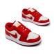 Женские кроссовки Nike Air Jordan 1 Low-Top Vintage Basketball Shoes Women's White Red
