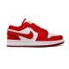 Женские кроссовки Nike Air Jordan 1 Low-Top Vintage Basketball Shoes Women's White Red