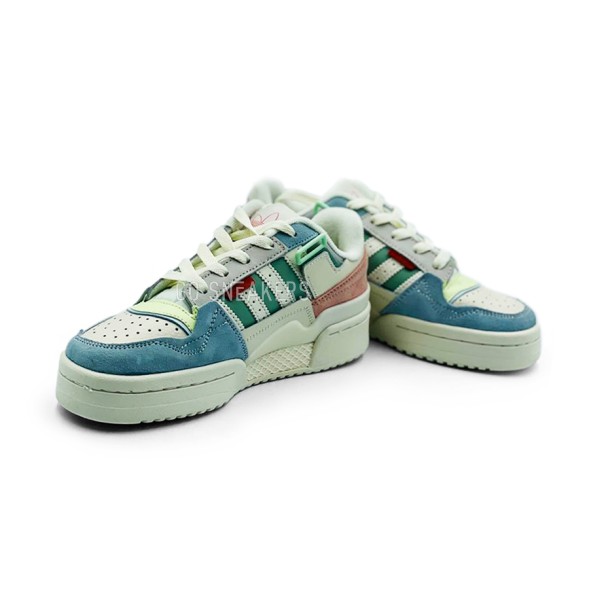 Унисекс кроссовки Adidas Forum 84 White/Green