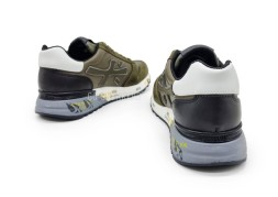 Premiata 483 Suede/Leather Khaki 