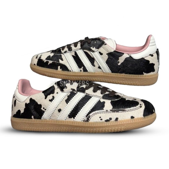 Женские кеды Adidas Samba Cow Print - Hasky