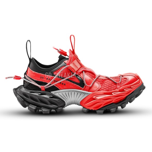Мужские кроссовки Balenciaga Hike Sneaker Red Black