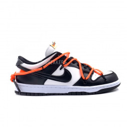 Off-White x Nike Dunk Low Black&amp;White