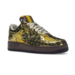 Nike Air Force 1 Low х Louis Vuitton Metallic Gold