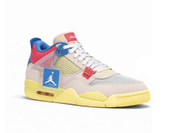 Nike Air Jordan 4 Retro Suede White/MultiColor