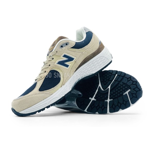 Унисекс кроссовки New Balance CT White Black 2002 Brown