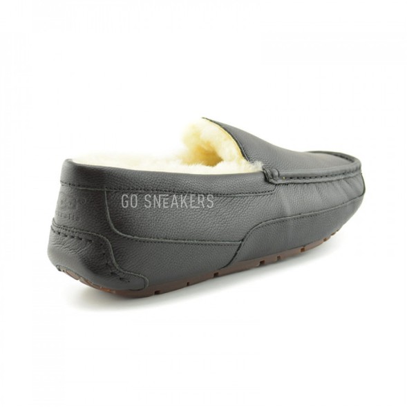 Мужские мокасины Men's Ascot Black Leather