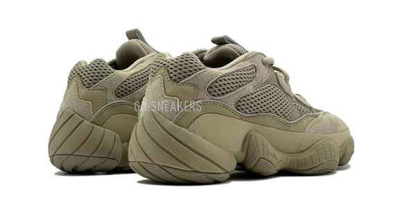 Унисекс кроссовки Adidas Yeezy 500 Taupe Light